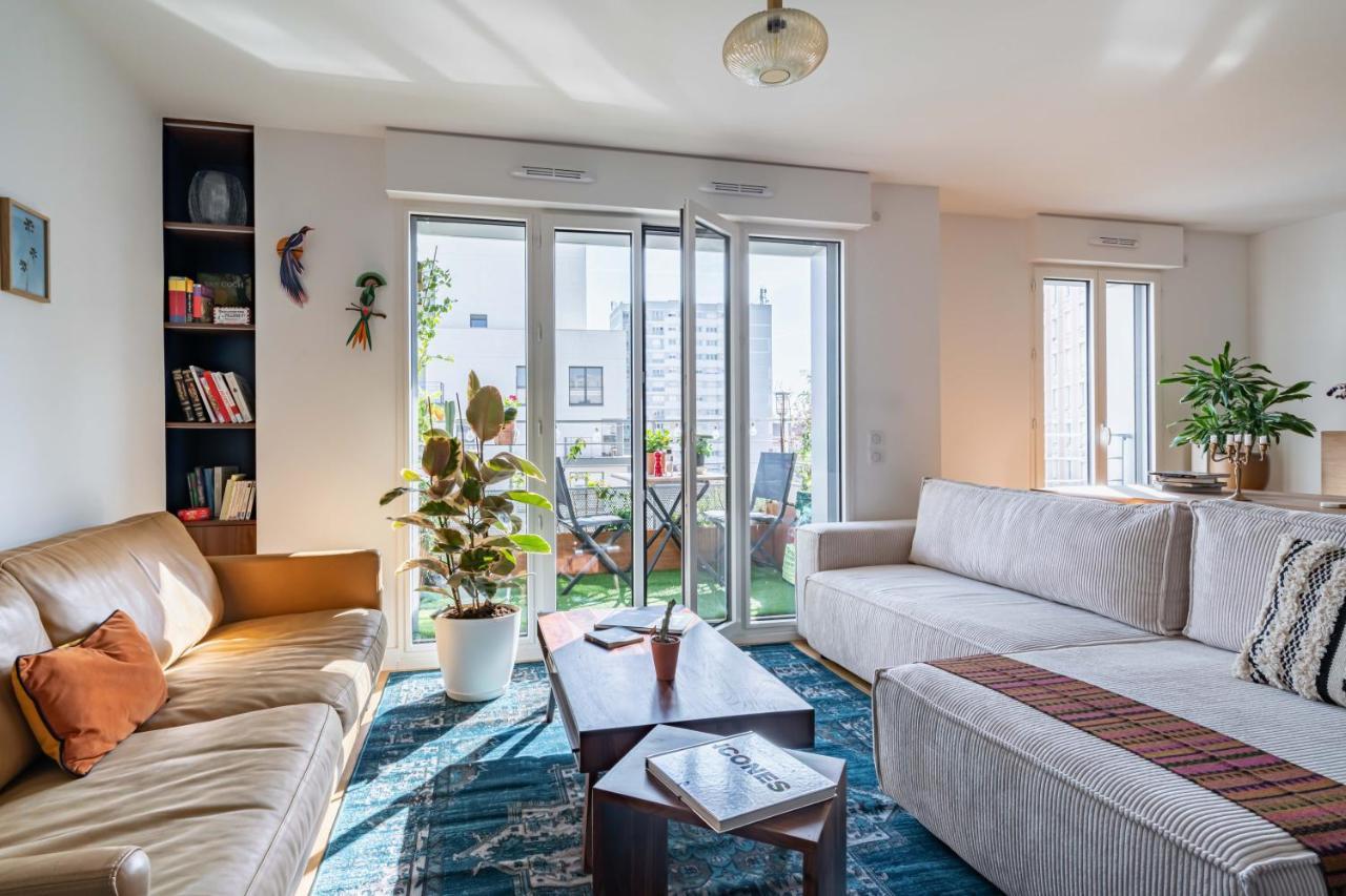Stunning Apartment With Balcony To Visit Paris ルヴァロワ＝ペレ エクステリア 写真